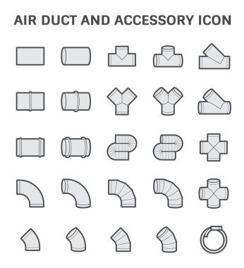 Air duct icon clipart