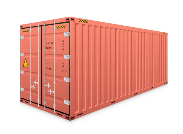 Vettore container cargo — Vettoriale Stock