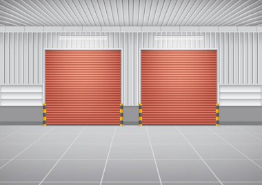 Panjur kapı vektör