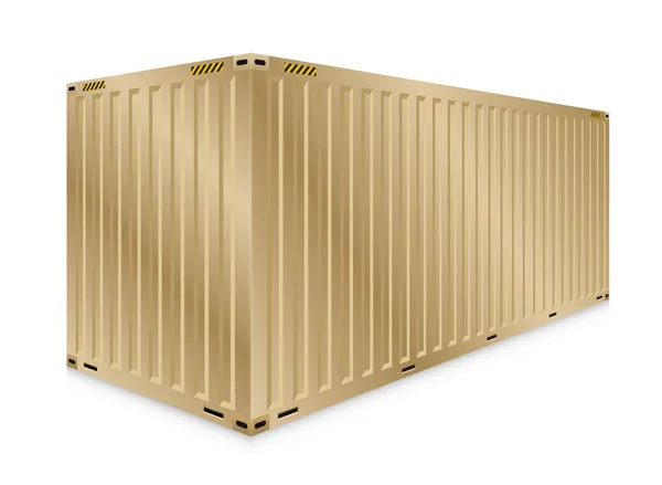 Vettore container cargo — Vettoriale Stock