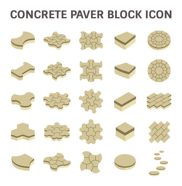 Paver Block padló — Stock Vector