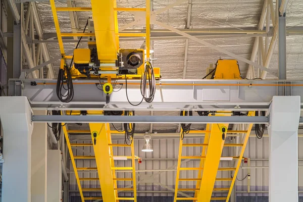 Overhead Crane Factory — Stock Photo, Image