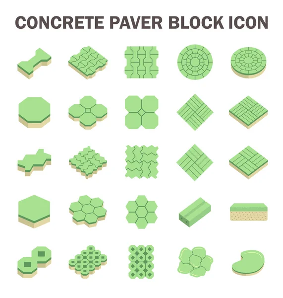 Pavé bloc plancher — Image vectorielle