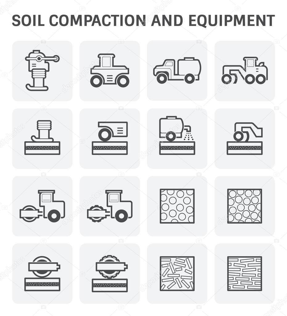 Soil Compaction Icon