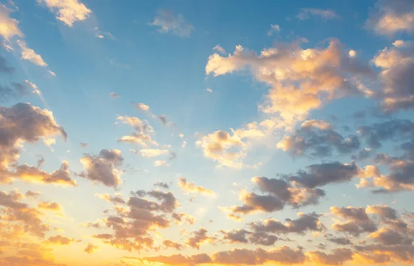 Sunset and sky — Stock Photo, Image