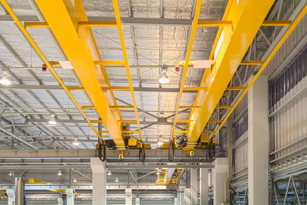 Overhead Crane Factory — Stock Photo, Image