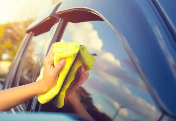 Pflegekonzept für Autos — Stockfoto