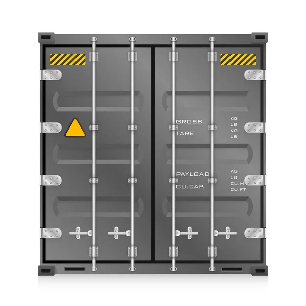 Cargo container vector — Stockvector