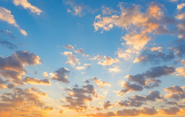 Sunset and sky — Stock Photo, Image