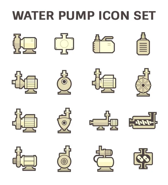Water Pump Icon — Stock Vector