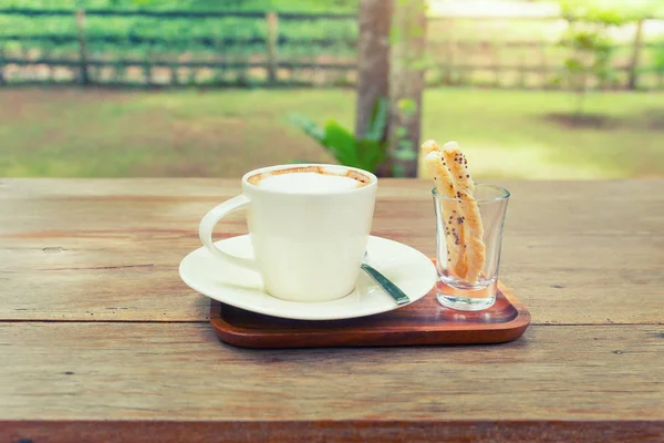 Taza de café naturaleza — Foto de Stock