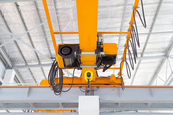 Overhead Crane Factory — Stock Photo, Image