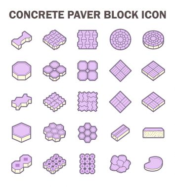 Beton blok simgesi
