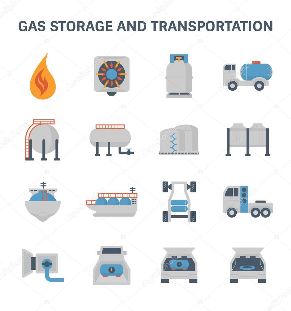 gas storage icon