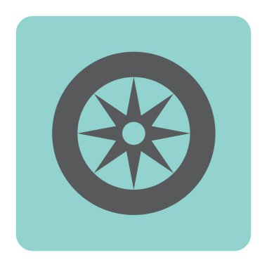 Tekerlekli araba simgesi