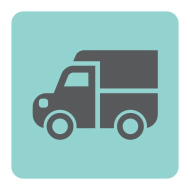 kamyon kargo simgesi