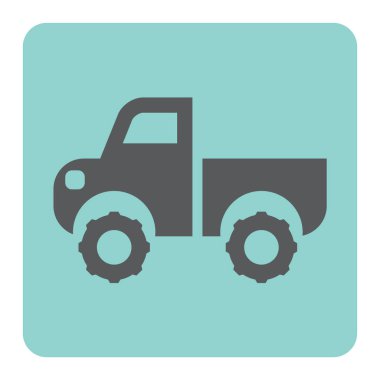 Kamyon Vektörü Simgesi