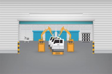 Robot üretimi vektör