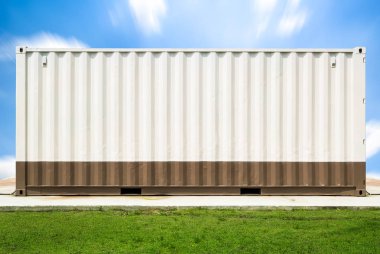 Konteyner beyaz renk