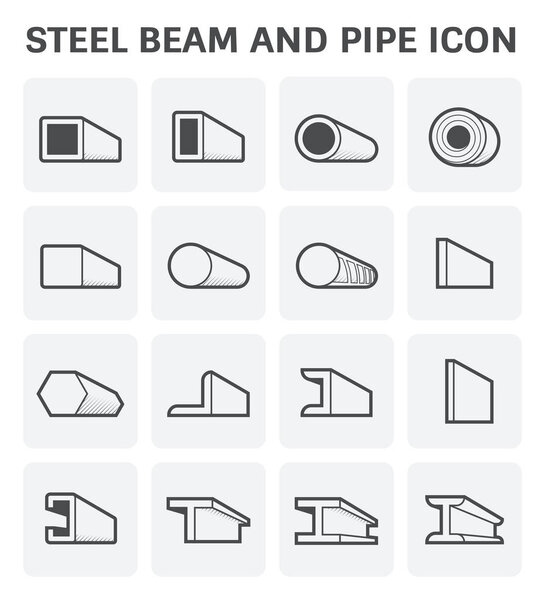steel beam pipe