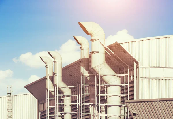 Air Duct Factory — Stock Photo, Image