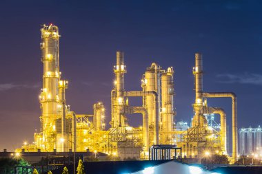  petrol rafinerisi alacakaranlık