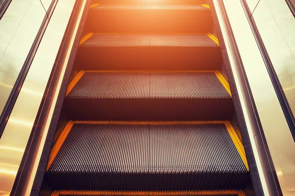 Escalator step inside — Stock Photo, Image