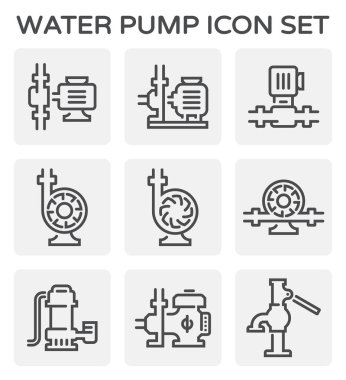 water pump icon clipart