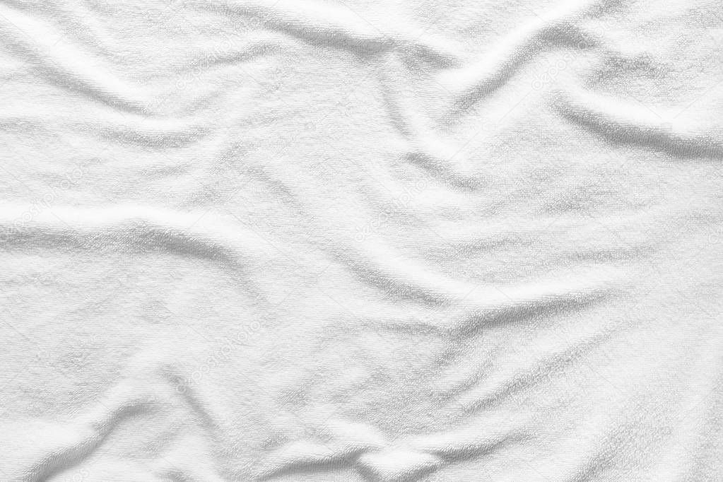 white towel background
