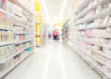 alışveriş arka plan bulanık