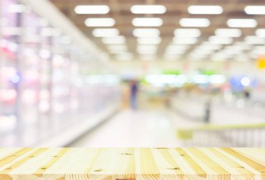 bulanık süpermarket arka plan