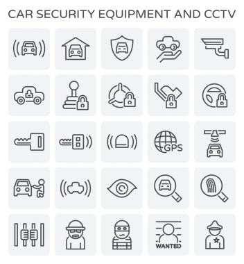 Araba güvenlik simgesi