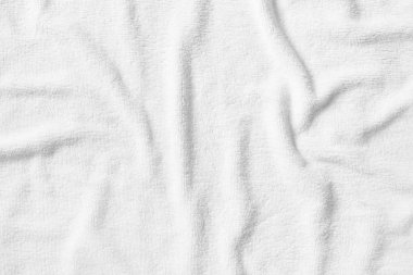 Beyaz havlu arka plan