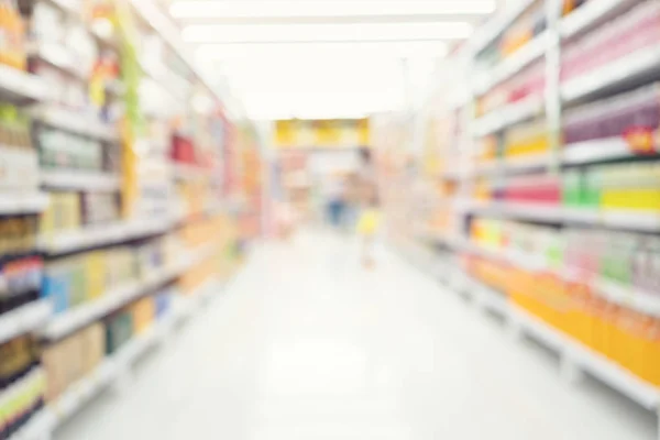 Einkauf verschwommener Hintergrund — Stockfoto