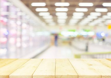 bulanık süpermarket arka plan