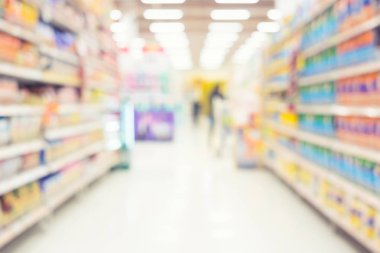 bulanık süpermarket arka plan