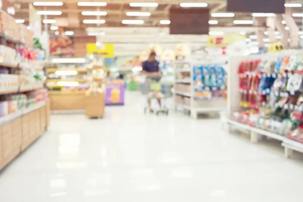 Suddig shopping bakgrund — Stockfoto