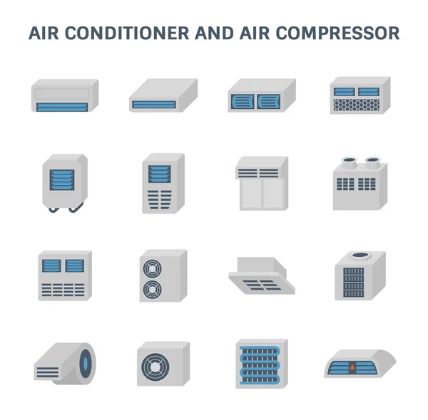 Icono del aire acondicionado — Vector de stock