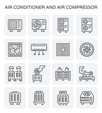 air conditioner icon clipart