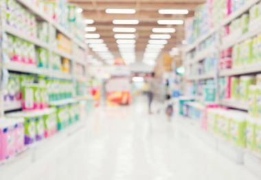 alışveriş arka plan bulanık