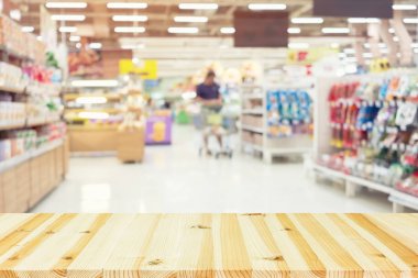 alışveriş arka plan bulanık