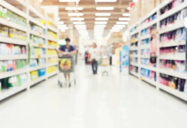 Suddig shopping bakgrund — Stockfoto