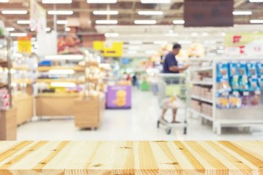 alışveriş arka plan bulanık