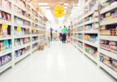 alışveriş arka plan bulanık