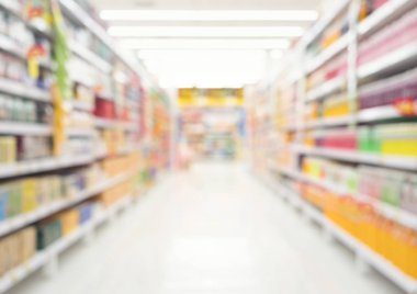 alışveriş arka plan bulanık