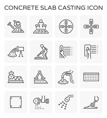 Betonarme döşeme simgesi