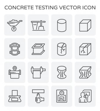 Beton test simgesi