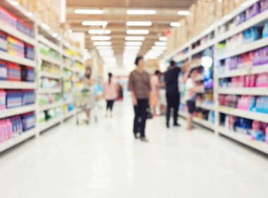 alışveriş arka plan bulanık