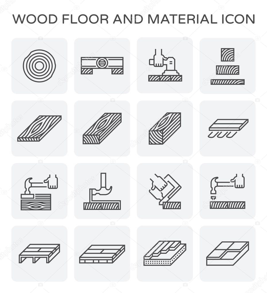 wood floor icon