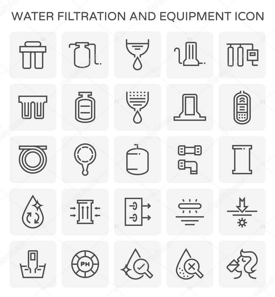 water filtration icon